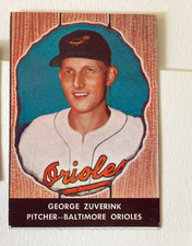 1958 Hires Root Beer George Zuverink Baltimore Orioles picture