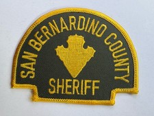 San Bernardino County California Sheriff Patch picture