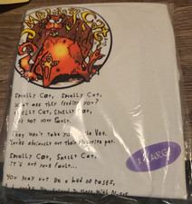 Vintage 90s Shoebox Smelly Cat Tshirt XL NOS Please read description picture