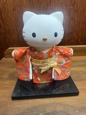 Sanrio Hello Kitty Japanese Doll, Ceramic, 2002 japan picture