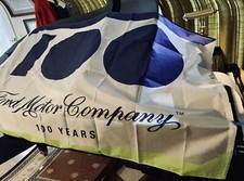 Ford Motor Company 100 Years flag Banner - BRAND NEW - NEVER USED picture
