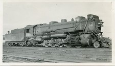5G272 RP 1949 WABASH RAILROAD ENGINE #2515 picture