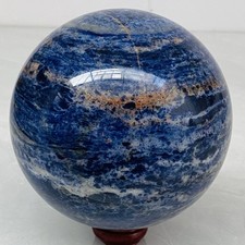 Blue Sodalite Ball Sphere Healing Crystal Natural Gemstone Quartz Stone 5.77LB picture