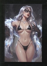Flawless Five #6B by Muffin Fab Black Cat Bikini picture