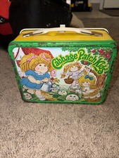 Vintage 1983 Cabbage Patch Kids Metal Lunch Box Appalachian Arts Lunch Box  picture
