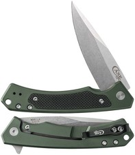 CASE XX KNIVES MARILLA™ EDC - OD GREEN ANODIZED ALUMINUM/G10 MARILLA S35VN (2588 picture