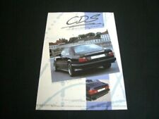 W124 Mercedes Benz CDS Aero Spoiler Advertisement  Poster Catalog picture