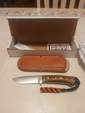 Bark river knives Classic drop point hunter s45vn org blk suretouch grn linr picture
