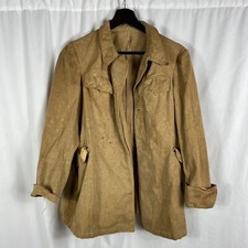 Original 1930s WWII French Colonial Linen Tunic Uniform picture