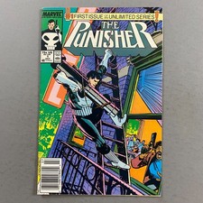 PUNISHER 1 NEWSSTAND 1ST ONGOING SERIES (1987, MARVEL COMICS) picture