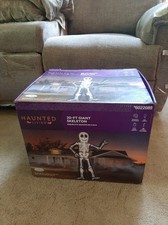 Gemmy 2025 Halloween Airblown Inflatable 20ft Giant Skeleton Haunted Living NIB picture