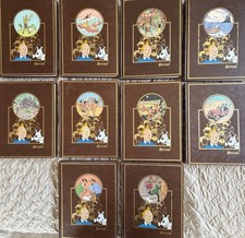 TINTIN—L’OEUVRE INTÉGRALE D’HERGÉ-volumes:1,2,3,4,5,6,7,8,9,11-In French picture