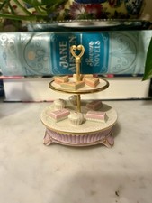 Lenox Village Treasures Tea At The Ritz Petit Fours Box READ picture