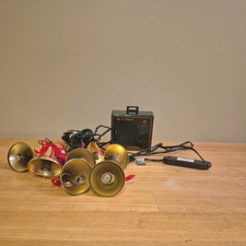 1992 Mr. Christmas 8 Lighted Bells Of Christmas Plays 21 Carols 4-Part Harmony picture