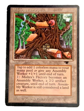MTG Mishra’s Factory - Antiquities (Summer Version LP) Magic the Gathering picture