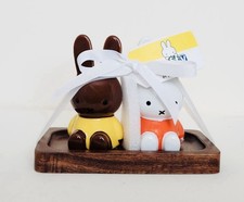 🧡🤎NWT Autumn Themed Ceramic Miffy Salt & Pepper Shaker Set picture