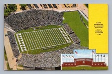 Vintage Alabama Postcard MOBILE Ladd Memorial Stadium Football 1950s picture