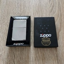 Zippo Vintage Series 1937 Replica Slashes New 2011 picture