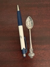 Rolex Bucherer Lucerne Vintage Collectible Silverplate Metal Spoon B 100 12 picture