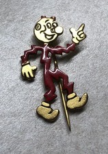 1 Vintage The Mighty Atom REDDY KILOWATT Stick Pin 1” New picture