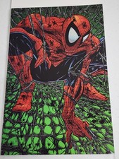 SPIDER-MAN 1 PANINI VIRGIN FOIL NM MX  MCFARLANE  2025 FAN EXPO DALLAS LTD 1000 picture