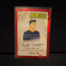 2025 SkyBox Invincible Mark Grayson Hard Signed Auto 19/23 Card #344 picture