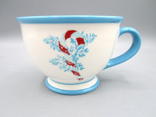 Starbucks Christmas White Blue Trim 