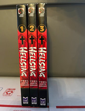 Hellsing Manga Comic Book Lot Vol 1-3 Kohta Hirano Dark Horse Manga picture