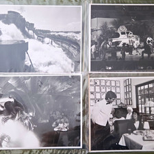 Lot of 4 Black & White Disney-MGM Hollywood Studios Press Photos 1989 Vintage picture