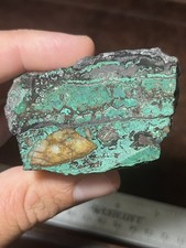 Bagdad Mine Malachite Tenorite 193g Old Stock Arizona Lapidary Gemstone Rough picture