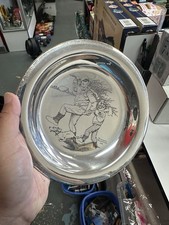 Franklin Mint 1970 Sterling Silver Norman Rockwell 