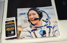 Christina Koch Astronaut Artemis NASA 1st Women Signed  8x10 Photo JSA COA picture