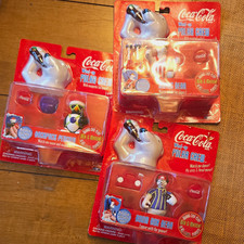 Coca-Cola Wind-Up Polar Crew 3 Figurines: Penguin, 2 Bears picture