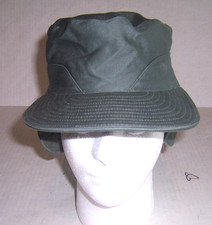 USAF US Military Field Cap Heavy Sz 7  korean war Vintage 1950s very nice hat picture