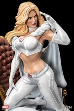 XM Studios Marvel X-Men Emma Frost White Queen 1/4 Scale Statue   prime sideshow picture