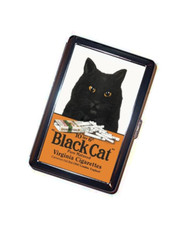 Black Cat Cigarettes advertisement cigarette case Handmade Accessory picture