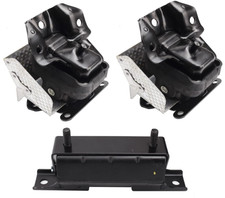 Juego de 3 soportes delanteros de motor y transmisión compatible con Silverado y picture