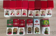Lot of 14 Disney Christmas Mini JCPenney Snow Globes 2005-2015 Mickey Mouse picture