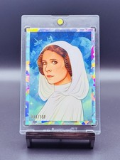 2023 Topps Star Wars Galaxy Princess Leia Women Of Star Wars-Atomic /150 Clean picture