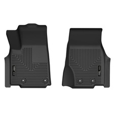2021-24 Jeep Grand Cherokee L Front Floor Liners Black Textured–Compatible picture