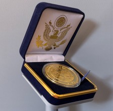 U.S. Air Force C-17 Globemaster Challenge Coin in Velvet Case picture