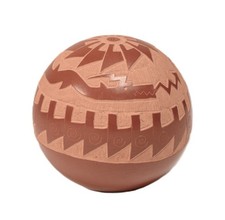 Santa Clara Pueblo Sphere Shaped Pottery By Elijah Naranjo ca. 2000 picture