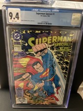 Superman Special #1 CGC 9.4 1992 Dc Comics White Pages picture