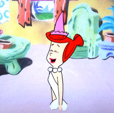 1960s vintage WILMA  FLINTSTONES HANNA-BARBERA ORIGINAL  PRODUCTION CEL fred picture