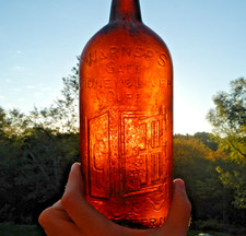 VINTAGE WARNER'S SAFE KIDNEY & LIVER CURE BOTTLE NY 1880s BLOB TOP MEDICINE  picture