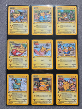 Pokemon Cards Pikachu Japanese Set Wizards Style 90s picture