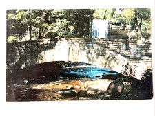 Postcard Stone Bridge Over Minnehaha Creek & Falls Minneapolis Minnesota USA 367 picture