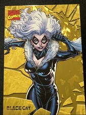 2024 Finding The Unicorn Marvel Comics Universe Evolution Black Cat Gold 003/100 picture