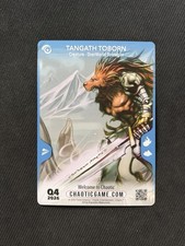 SDCC Exclusive Tangath Toborn Jumbo Promo Card Chaotic TCG 2026 Panini picture