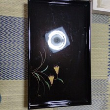Japanese Black Table Floral Design picture